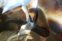 Bruch im Kurbelwellenlagerdeckel